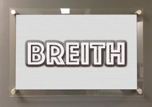 宮崎治良 ()さんのパーソナルトレーニングジム「BREITH」のロゴへの提案