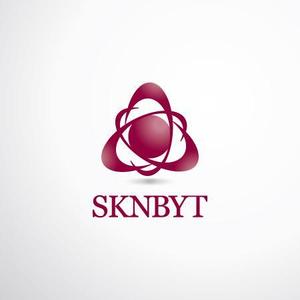さんの「SKNBYT」のロゴ作成への提案