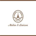 Cosmic design (cosmic_design)さんのフランス菓子オンライン教室「Atelier S Liaison」のロゴへの提案