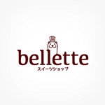 sign (signcosign)さんの「スイーツショップ　bellette」のロゴ作成への提案