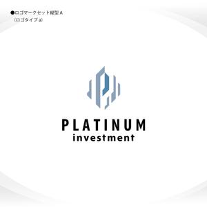 358eiki (tanaka_358_eiki)さんの投資会社「PLATINUM INVESTMENT」のロゴ制作依頼への提案