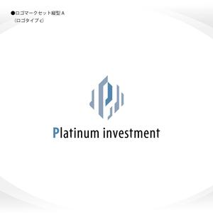 358eiki (tanaka_358_eiki)さんの投資会社「PLATINUM INVESTMENT」のロゴ制作依頼への提案