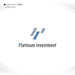 358eiki (tanaka_358_eiki)さんの投資会社「PLATINUM INVESTMENT」のロゴ制作依頼への提案