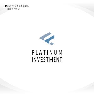 358eiki (tanaka_358_eiki)さんの投資会社「PLATINUM INVESTMENT」のロゴ制作依頼への提案