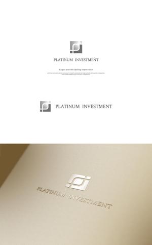 はなのゆめ (tokkebi)さんの投資会社「PLATINUM INVESTMENT」のロゴ制作依頼への提案