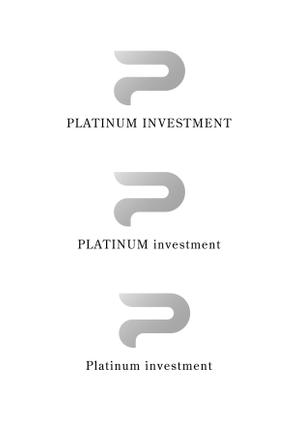 ing (ryoichi_design)さんの投資会社「PLATINUM INVESTMENT」のロゴ制作依頼への提案