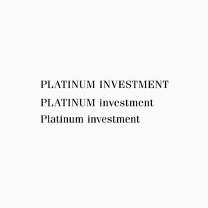 atomgra (atomgra)さんの投資会社「PLATINUM INVESTMENT」のロゴ制作依頼への提案