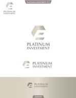 queuecat (queuecat)さんの投資会社「PLATINUM INVESTMENT」のロゴ制作依頼への提案