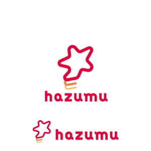 biton (t8o3b1i)さんのうごく楽しさ発見スタジオ『hazumu』ロゴへの提案