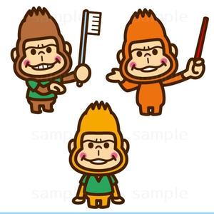THE_watanabakery (the_watanabakery)さんの小児歯科のキャラクター　「ゴリラのイラスト」　への提案