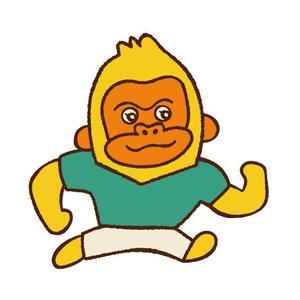 まゆずみ (myksmurfsmurf)さんの小児歯科のキャラクター　「ゴリラのイラスト」　への提案