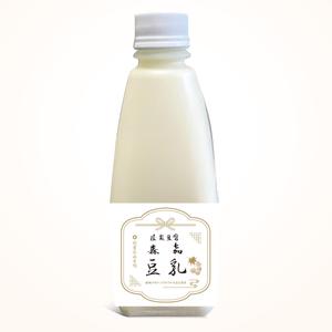 ハナトラ (hanatora)さんの豆乳ボトルラベル　への提案
