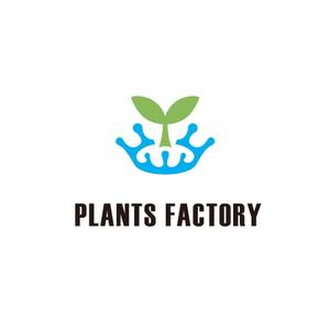 creyonさんのplants factory 水耕植物工場のロゴへの提案