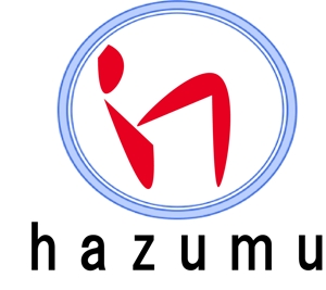 阿部 千晴 (chihamiyu1)さんのうごく楽しさ発見スタジオ『hazumu』ロゴへの提案
