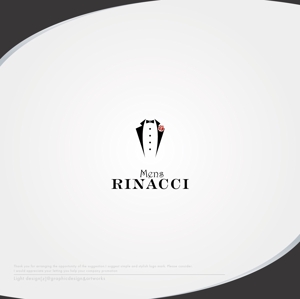 XL@グラフィック (ldz530607)さんのMens　Rinacciのロゴデザインへの提案