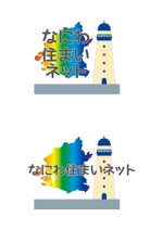 m_flag (matsuyama_hata)さんのなにわ住まいネットという団体のロゴへの提案