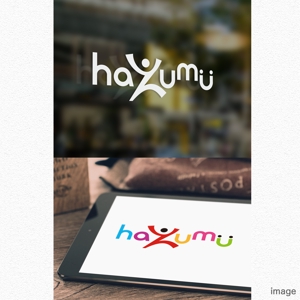 l_golem (l_golem)さんのうごく楽しさ発見スタジオ『hazumu』ロゴへの提案