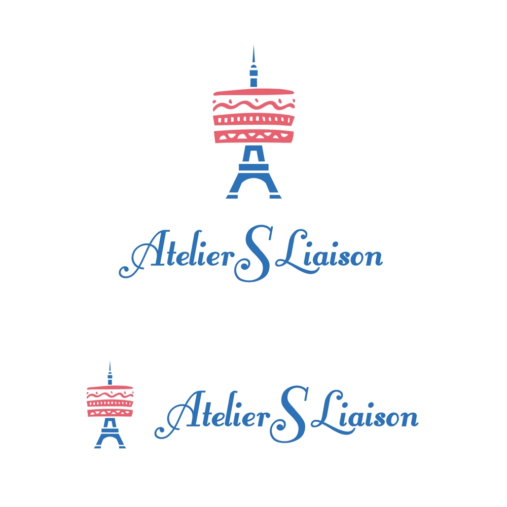 フランス菓子オンライン教室「Atelier S Liaison」のロゴ