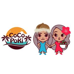 jun3 (jun333)さんのハワイを感じられる双子のキャラクターデザインへの提案