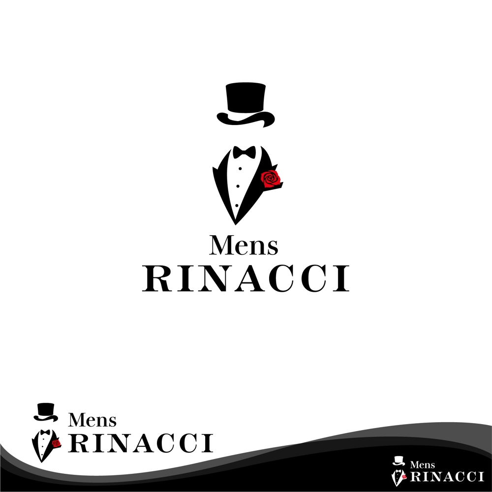 Mens　Rinacciのロゴデザイン