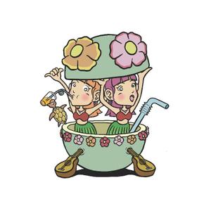 guruguruMOAI ()さんのハワイを感じられる双子のキャラクターデザインへの提案