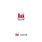 P Design (DesignStudio)さんの不動産販売会社の「best M」のロゴへの提案