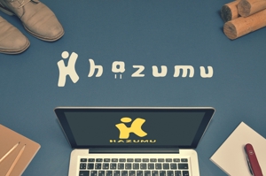 YMA design (yudaaid)さんのうごく楽しさ発見スタジオ『hazumu』ロゴへの提案