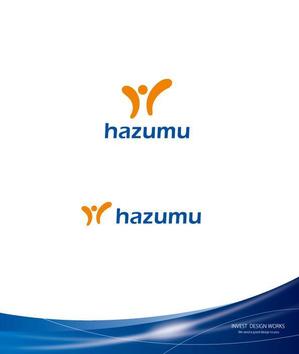 invest (invest)さんのうごく楽しさ発見スタジオ『hazumu』ロゴへの提案