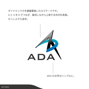 ねこすまっしゅ (nekosmash)さんの「ADA」のロゴ作成（商標登録なし）への提案