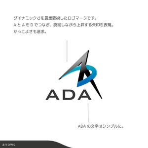 ねこすまっしゅ (nekosmash)さんの「ADA」のロゴ作成（商標登録なし）への提案