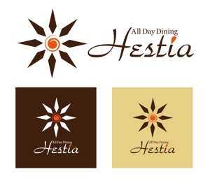 FISHERMAN (FISHERMAN)さんのバイキングレストラン「All Day Dining Hestia」のロゴ作成への提案