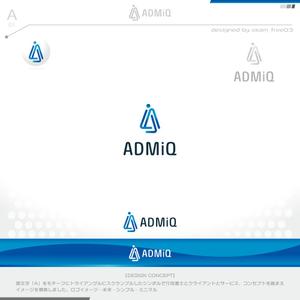 okam- (okam_free03)さんの「行政書士のDX  ADMiQ（アドミック）」のロゴ作成依頼への提案