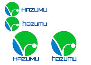 小田　一郎 (ichannel16)さんのうごく楽しさ発見スタジオ『hazumu』ロゴへの提案