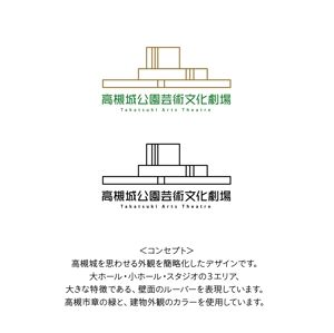 mogu ai (moguai)さんの大阪北部最大級の芸術文化劇場のロゴ作成への提案