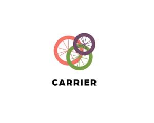 Gpj (Tomoko14)さんの3輪自転車　『CARRIER（ｷｬﾘｴ）』のロゴへの提案