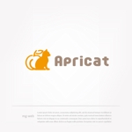 mg_web (mg_web)さんのペット用品、主に猫グッズを取り扱う「Apricat」のロゴ制作への提案
