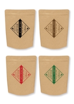 tomino designs (mimoto05)さんの緑茶（チャック付スタンド袋の単色印字デザイン）への提案