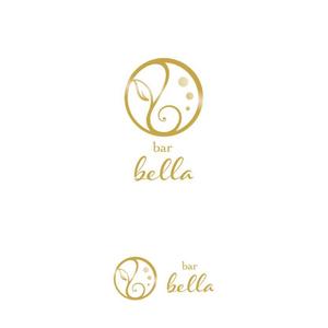 marutsuki (marutsuki)さんのバー開業「bar bella」のロゴへの提案