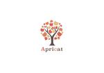アカシ (maynaoto)さんのペット用品、主に猫グッズを取り扱う「Apricat」のロゴ制作への提案