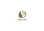 アカシ (maynaoto)さんのペット用品、主に猫グッズを取り扱う「Apricat」のロゴ制作への提案