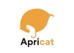 tora (tora_09)さんのペット用品、主に猫グッズを取り扱う「Apricat」のロゴ制作への提案