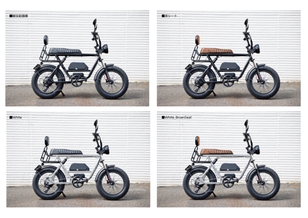PLUS-D (PLUS-D)さんの写真に映った電動バイクのフレームの色変更への提案
