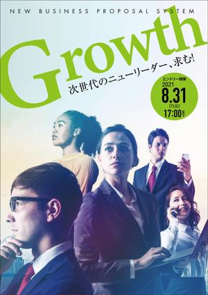 TK (TAKDS)さんの社員向け社内新規事業提案制度「Growth」の提案募集に係るポスターへの提案