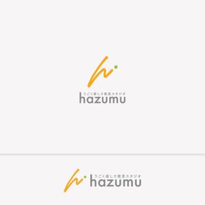 LLDESIGN (ichimaruyon)さんのうごく楽しさ発見スタジオ『hazumu』ロゴへの提案