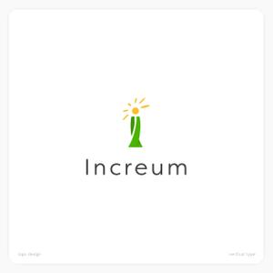 サクタ (Saku-TA)さんの児童発達支援事業や人材紹介、結婚相談所事業を行う株式会社インクレウム（Increum）のロゴへの提案