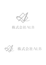 ing (ryoichi_design)さんの化粧品（美容系）の会社のロゴ「株式会社ALB」への提案