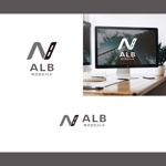 angie design (angie)さんの化粧品（美容系）の会社のロゴ「株式会社ALB」への提案