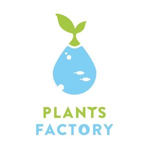 bruna (ikesyou)さんのplants factory 水耕植物工場のロゴへの提案