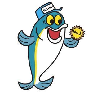 浜畠かのう (kanow)さんのハマチのキャラクターデザインへの提案