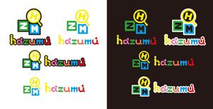 REEL009 (REEL009)さんのうごく楽しさ発見スタジオ『hazumu』ロゴへの提案